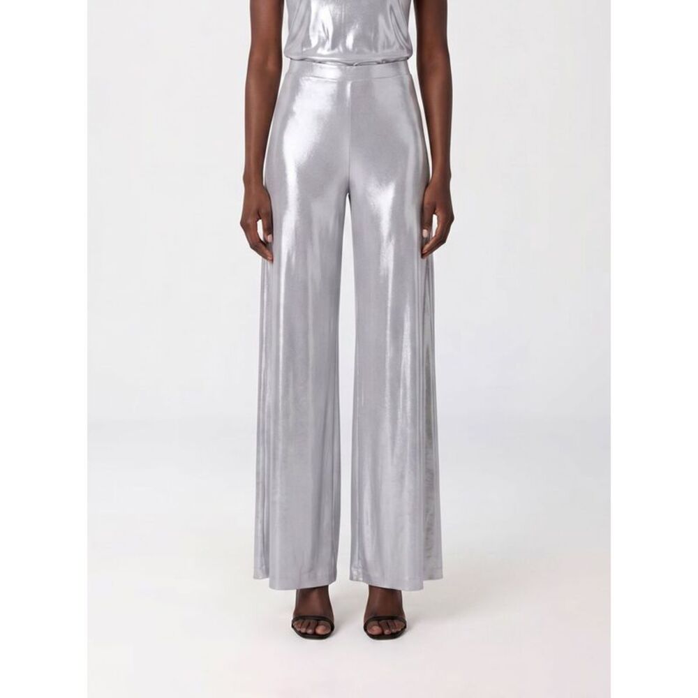 Norma Kamali Women High-Waisted Norma Kamali Jersey Wide-Leg Trousers